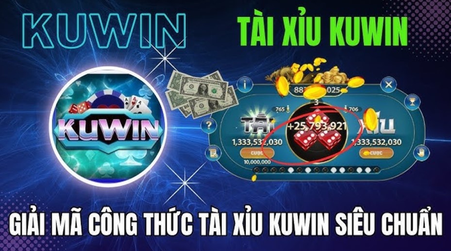 Thao tác chơi game tài xỉu Kuwin